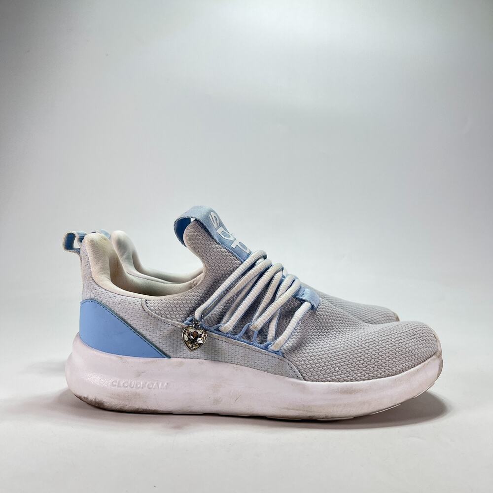 Adidas Lite Racer Adapt 7.0 Halo Blue White Slip On Sneakers KI1288 Youth Sz 5.5
